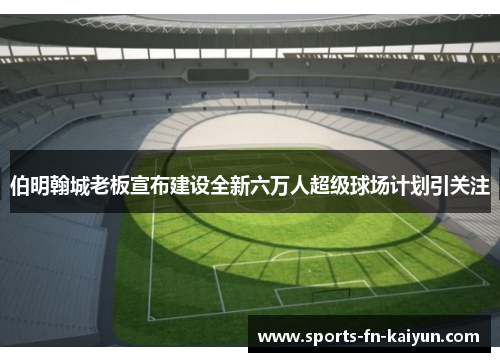 伯明翰城老板宣布建设全新六万人超级球场计划引关注 伯明翰城老板宣布建设全新六万人超级球场计划引关注